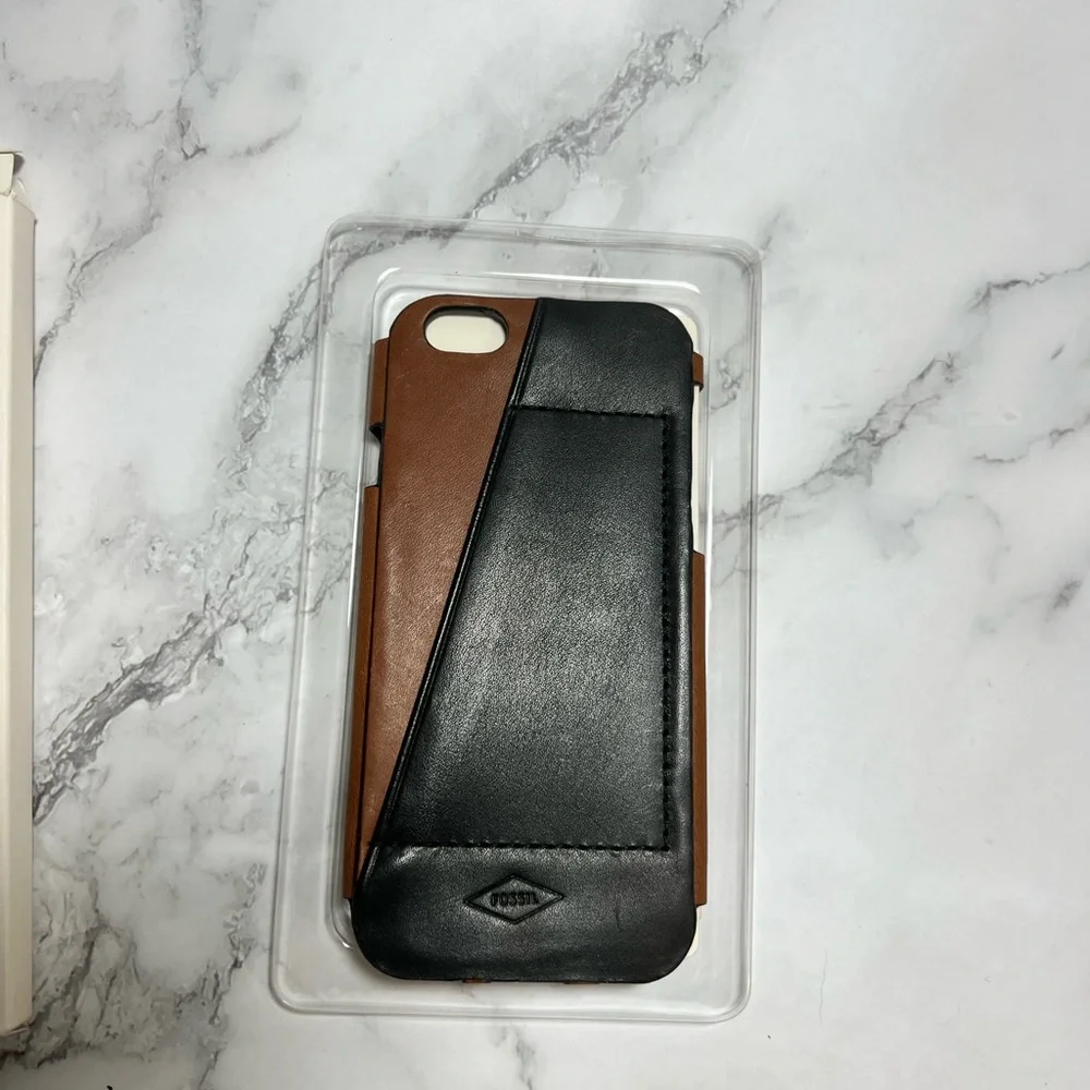 Fossil IPhone 6 Leather Case‎ NEW